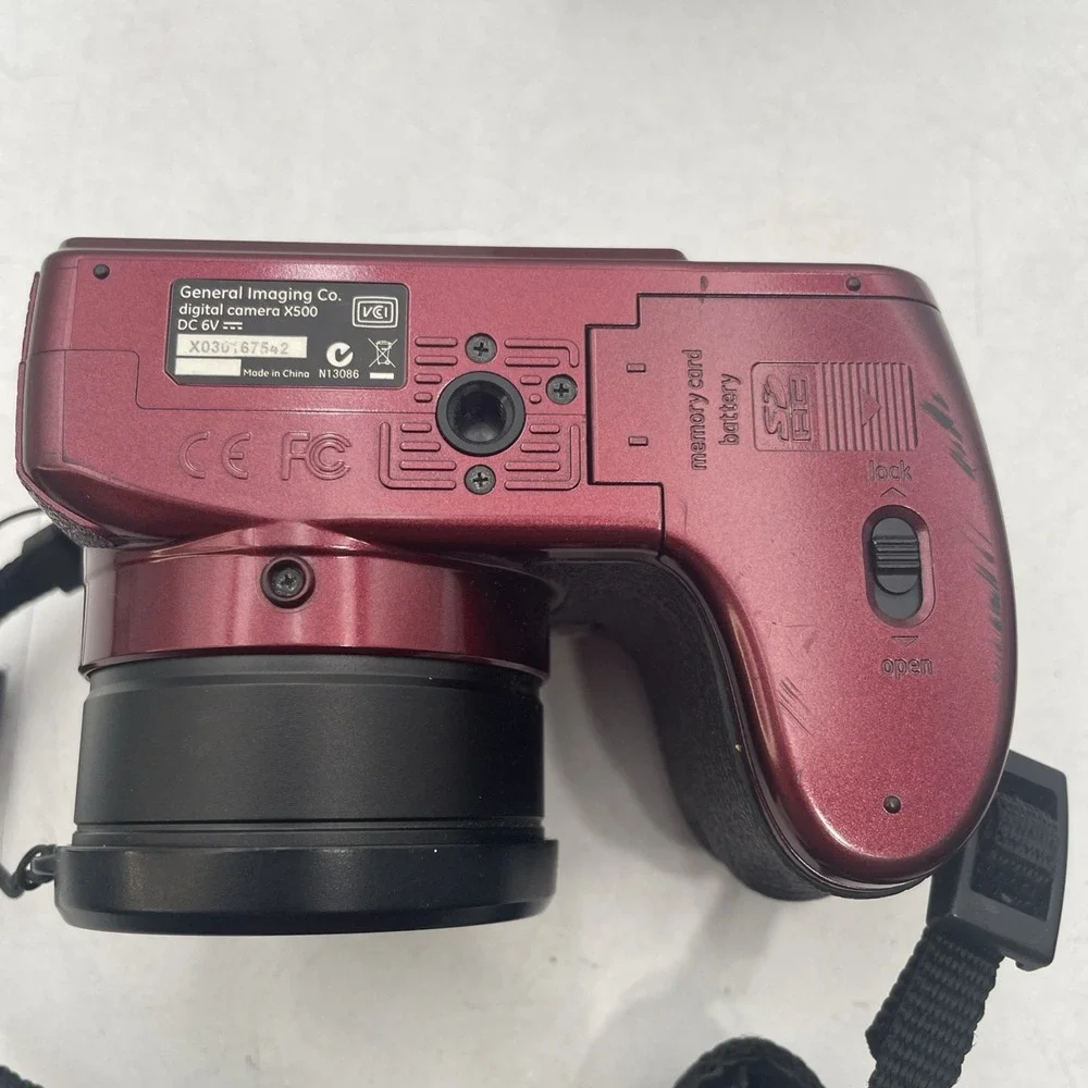 GE Power Pro Series X500 Bridge Camera 16MP 15x Zoom +Battery+SD Cad- TESTED
